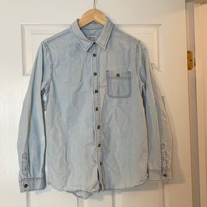 Cherokee Casual button down / light blue shirt